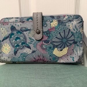 Sakroots Multicolor Floral Women's Wallet
